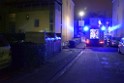 Mehrere Muell Sperrmuellbraende Köln Vingst Ansbacherstr P32